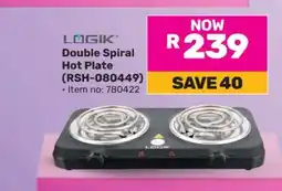 Game LÖGIK Double Spiral Hot Plate (RSH-080449) offer