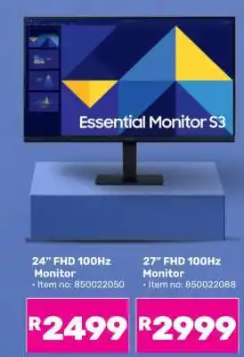Game 24” FHD 100Hz Monitor offer