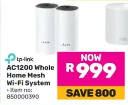 Game Tp-Link AC1200 Whole-home Mesh Wi-Fi System offer