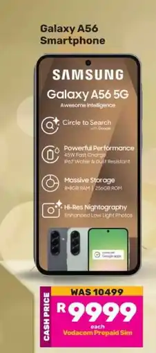 Game Galaxy A56 Smartphone offer