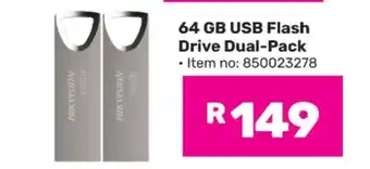 Game 64 GB USB Flash Drive Dual-Pack offer