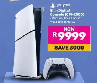 Game PS5 Slim Digital Console CFI-2000 offer