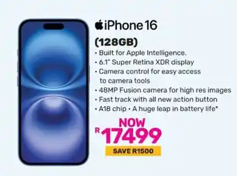 Game iPhone 16 (128GB) offer