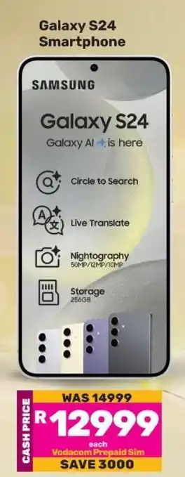 Game Galaxy S24 Smartphone offer
