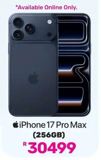 Game iPhone 17 Pro Max (256GB) offer