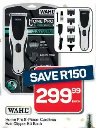 Pick n Pay Hypermarket WAHL Home Pro Cordless Hair Clipper Kit offer