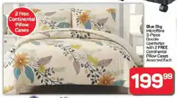 Pick n Pay Hypermarket Blue Sky Microfibre Double Comforter offer