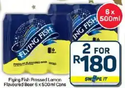 Pick n Pay Hypermarket Flying Fish Pressed Lemon Flavoured Beer Cans offer