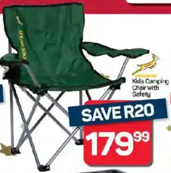 Pick n Pay Hypermarket Springbooks Kids Camping Chair with Safety offer