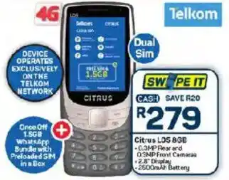 Pick n Pay Hypermarket Citrus LO5 8GB offer