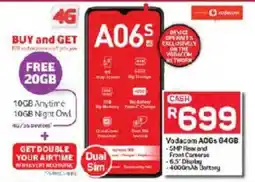 Pick n Pay Hypermarket Vodacom A06s 64GB offer