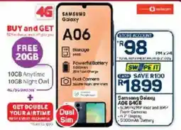 Pick n Pay Hypermarket Samsung Galaxy A06 offer