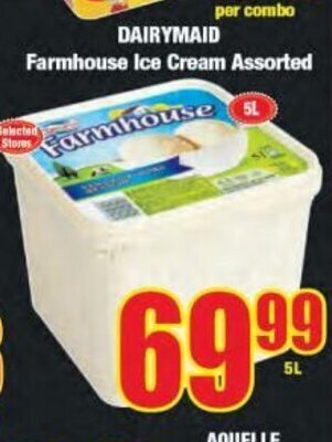 Boxer Dairymaid Farmhouse Ice Cream Assorted 5L offer