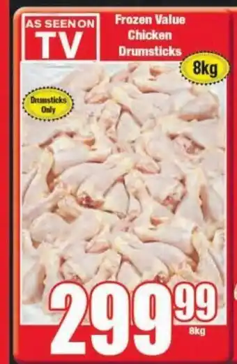 Boxer Frozen Value Chicken Drumsticks 8kg offer
