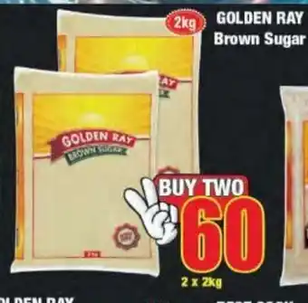 Boxer Golden Ray Brown Sugar 2x2kg offer