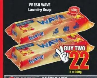 Boxer Fresh Wave Laundry Soap 2x500g offer