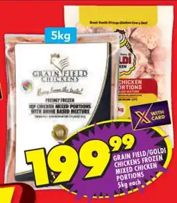 Shoprite GRAIN FIELD/GOLDI CHICKENS FROZEN MIXED CHICKEN PORTIONS offer