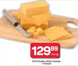 Pick n Pay Hypermarket PnP Cheddar, White Cheddar or Gouda offer