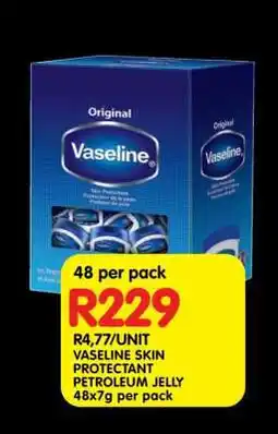Shoprite VASELINE SKIN PROTECTANT PETROLEUM JELLY offer