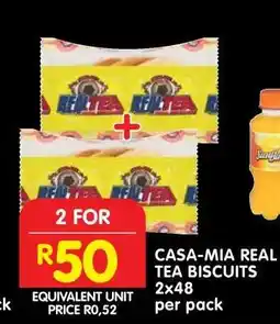 Shoprite CASA-MIA REAL TEA BISCUITS offer