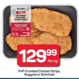 Pick n Pay Hypermarket PnP Crumbed Chicken Strips, Nuggets or Schnitzel offer
