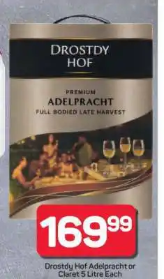 Pick n Pay Hypermarket Drostdy Hof Adelpracht or Claret offer