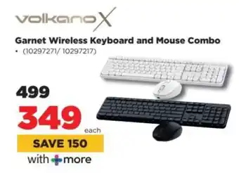 HiFi Corp Volkano X Garnet Wireless Keyboard and Mouse Combo offer