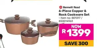 Game Bennett Read 6 Piece Copper & Rock Cookware Set offer