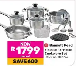 Game Bennett Read Finesse 16-Piece Cookware Set offer