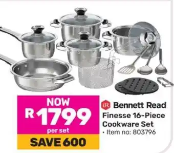 Game Bennett Read Finesse 16-Piece Cookware Set offer