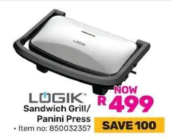 Game LÖGIK Sandwich Grill/Panini Press offer