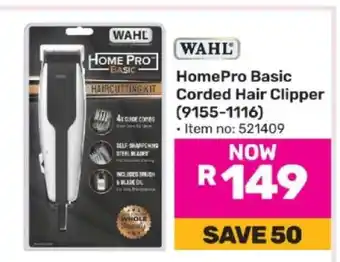 Game HomePro Basic Corded Hair Clipper (9155-1116) offer