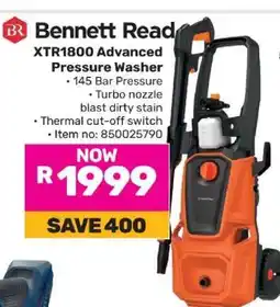 Game Bennett Read XTR1800 Advanced Pressure Washer offer