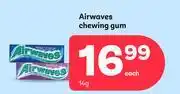 PEP Airwaves Chewing Gum-14g Each offer