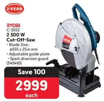 Makro RYOBI 2300W Cut-Off-Saw offer