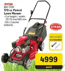 Makro RYOBI 170 cc Petrol Lawn Mower offer