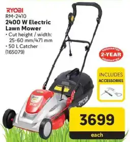 Makro RYOBI 2400 W Electric Lawn Mower offer