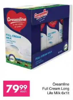 Save Hyper Creamline Full Cream Long Life Milk offer