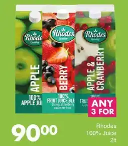 Save Hyper Rhodes 100% Juice offer