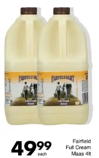Save Hyper Fairfield Full Cream Maas offer