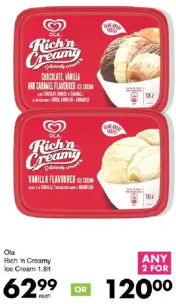 Save Hyper Ola Rich 'n Creamy Ice Cream offer