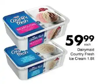 Save Hyper Dairymaid Country Fresh Ice Cream offer