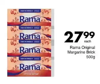 Save Hyper Rama Original Margarine Brick offer