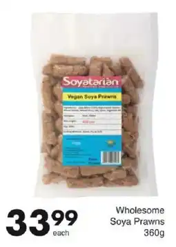 Save Hyper Wholesome Soya Prawns offer