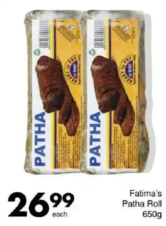 Save Hyper Fatima's Patha Roll offer