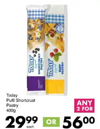 Save Hyper Today Puff/ Shortcrust Pastry offer