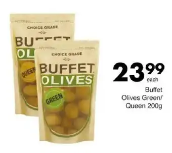 Save Hyper Buffet Olives Green/ Queen offer
