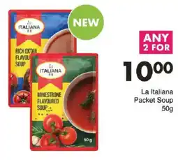 Save Hyper La Italiana Packet Soup offer