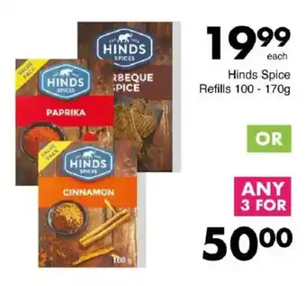 Save Hyper Hinds Spice Refills offer