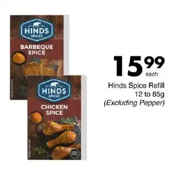 Save Hyper Hinds Spice Refill offer